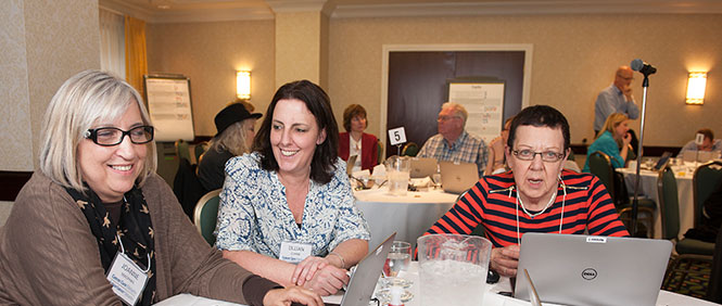 A group of Patient and Family Advisors.